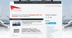Desktop Screenshot of compagniadellavelagrosseto.it